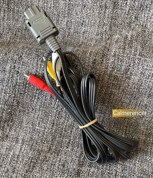 Nintendo 64 (N64) Genuine AV/Video cords