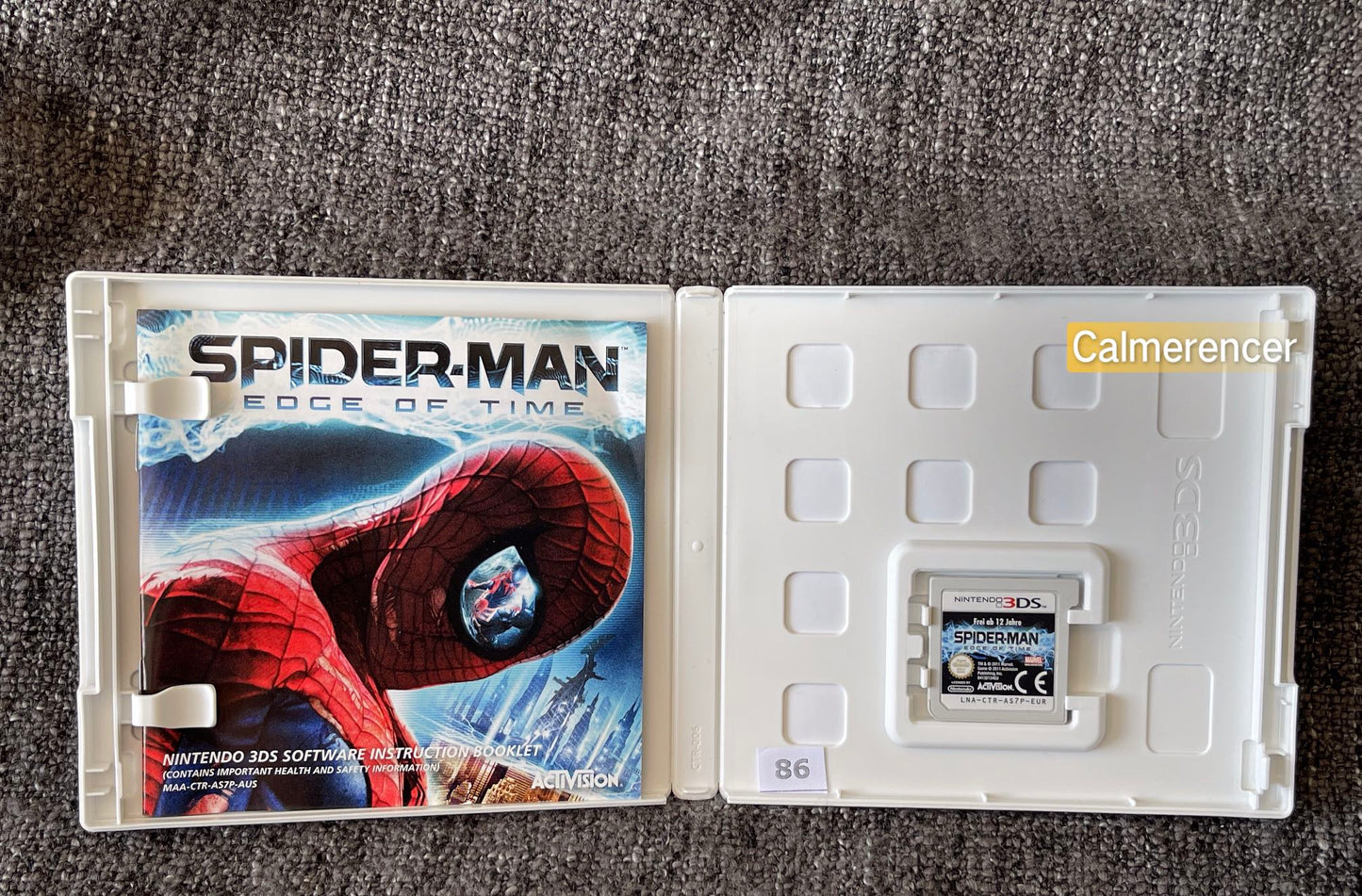 Spider Man Edge Of Time Game Nintendo 3DS