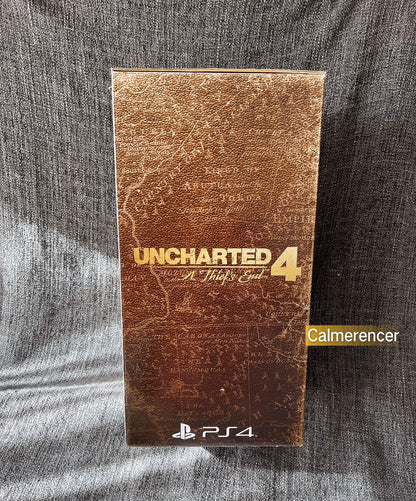 Uncharted 4 - A Thiefs End Limited edition box set - Sony Playstation 4 - Pal Version  (Sealed game)