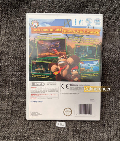 Donkey Kong Country Returns - Nintendo Wii game