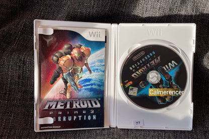 Metroid Prime 3 Corruption - Nintendo Wii game