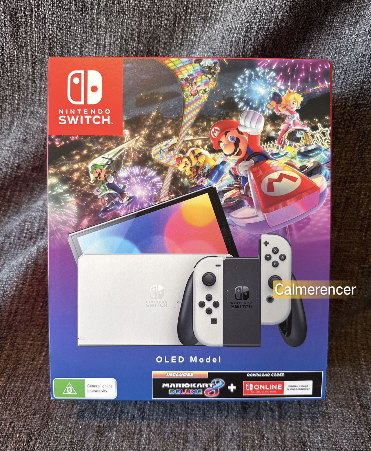 Mario Kart Nintendo Switch OLED Limited Edition Console Boxed - Brand New