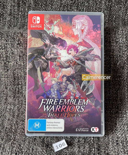 Fire Emblem Warriors Three Hopes Game - Nintendo Switch