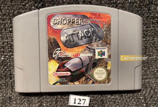 Chopper Attack - Nintendo - N64 game - Pal Version