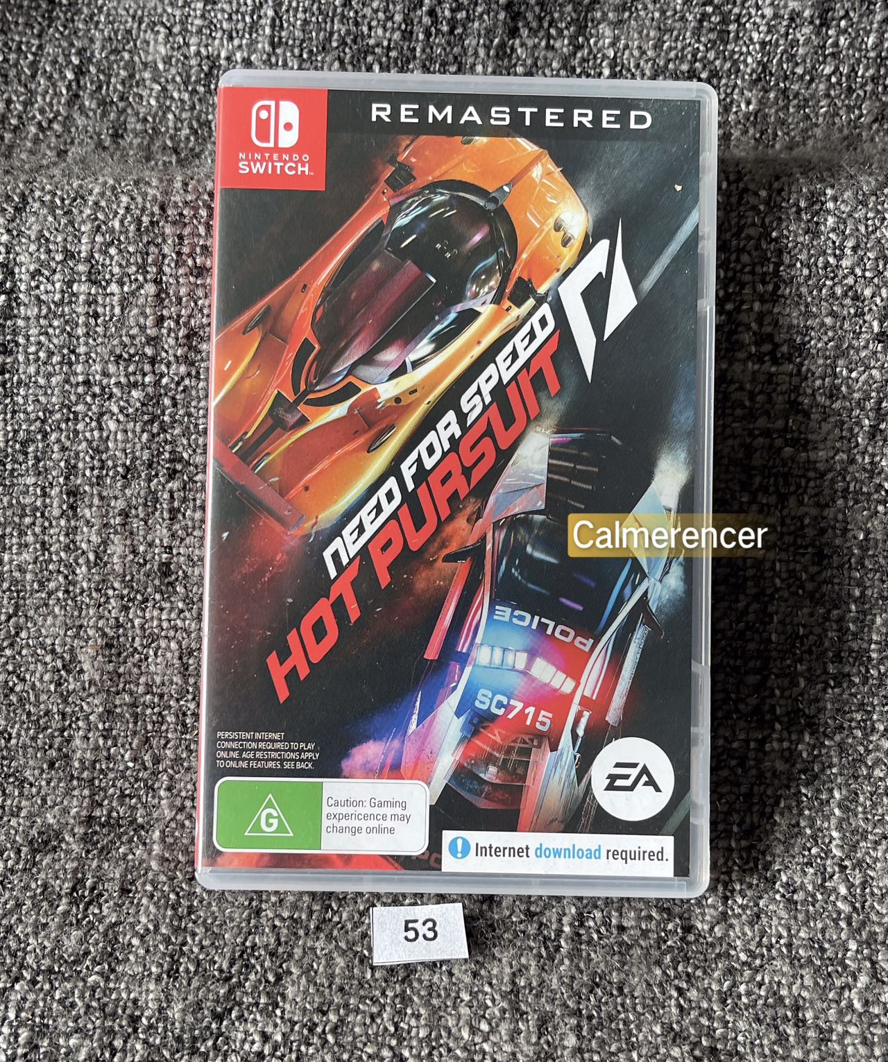 Need For Speed Hot Pursuit Game - Nintendo Switch