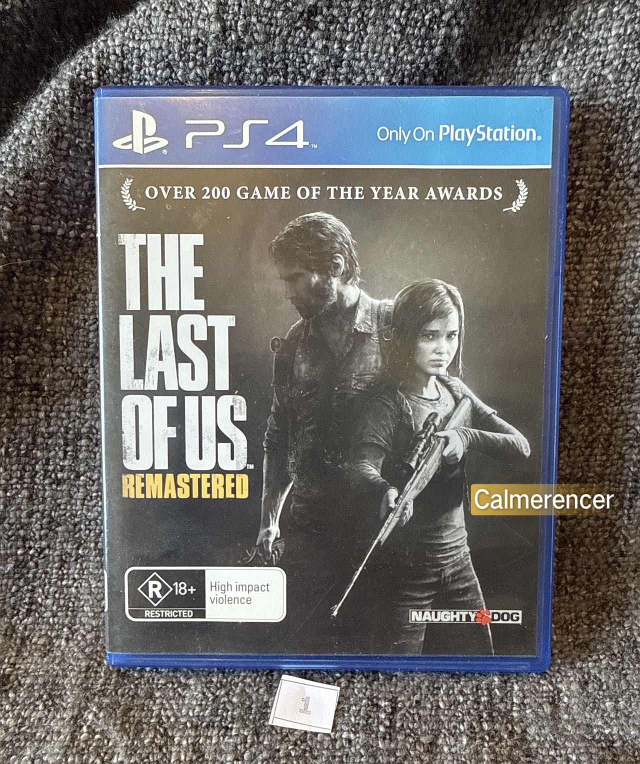 The Last Of Us Remastered Sony Playstation 4 (PS4) Game