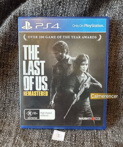 The Last Of Us Remastered Sony Playstation 4 (PS4) Game