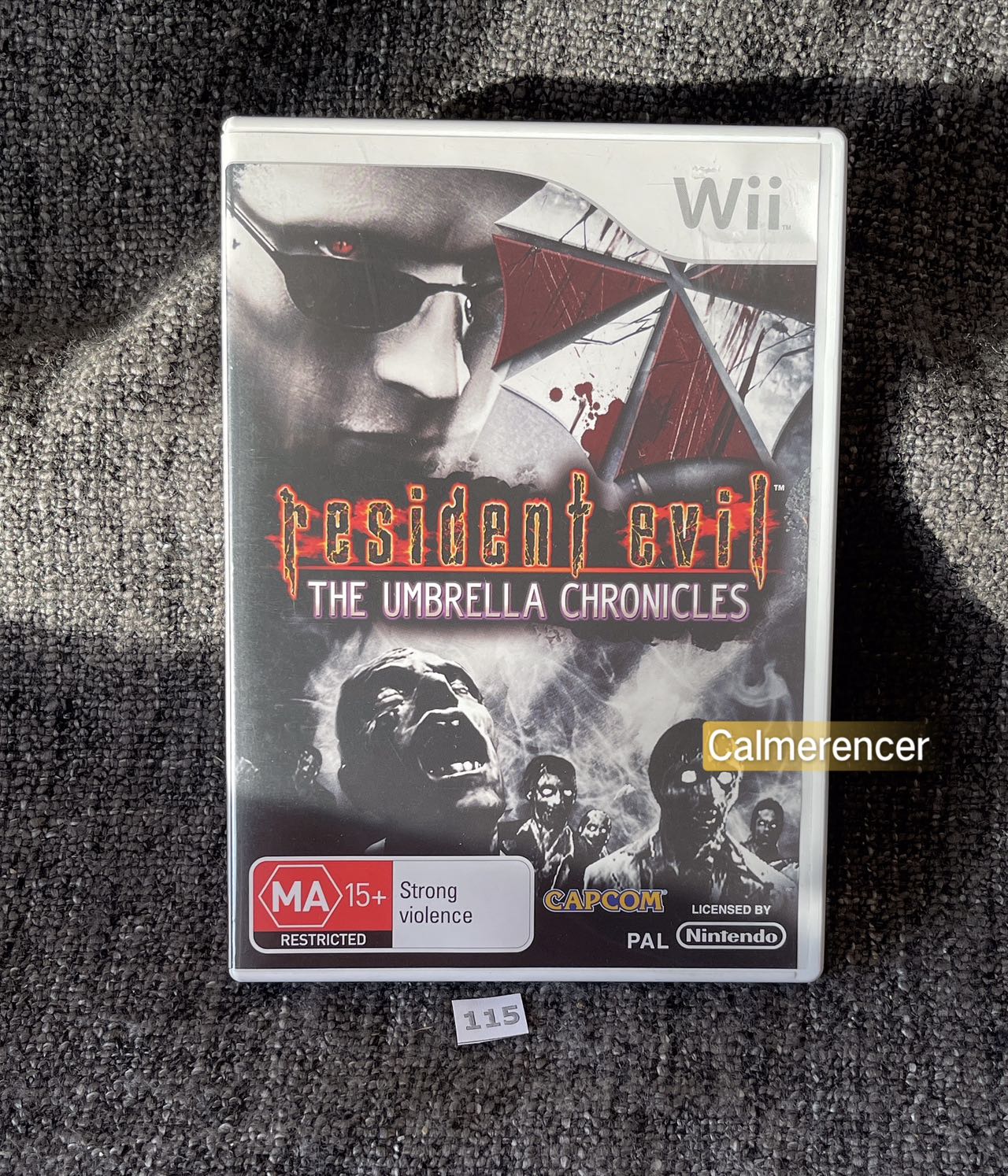 Resident Evil The Umbrella Chronicles - Nintendo Wii game