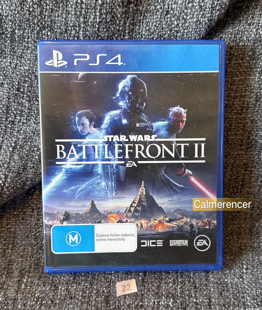 Star Wars Battle Front ll 2 Sony Playstation 4 (PS4) Game