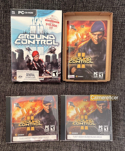 Ground Control Opperation Exodus Game - PC - CD ROM - Big Box