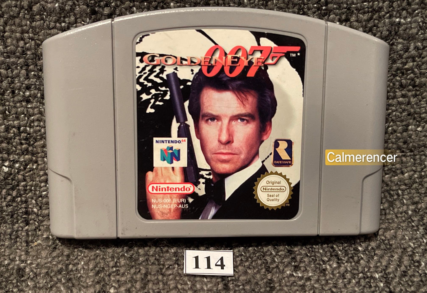 007 Goldeneye game - Nintendo 64 / N64 - Pal Version