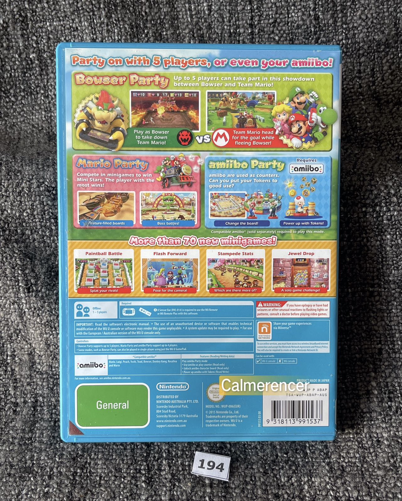 Mario Party 10  - Nintendo Wii U Game