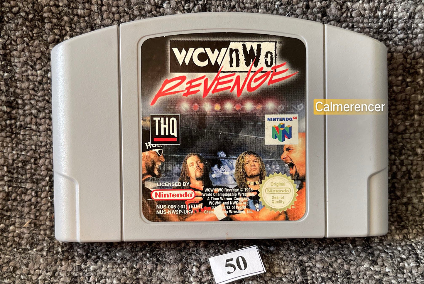 WCW NWO Revenge - Nintendo 64 / N64 - Pal Version