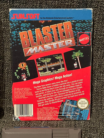 Blaster Master Game - Nes - Nintendo / Entertainment System - Pal Version