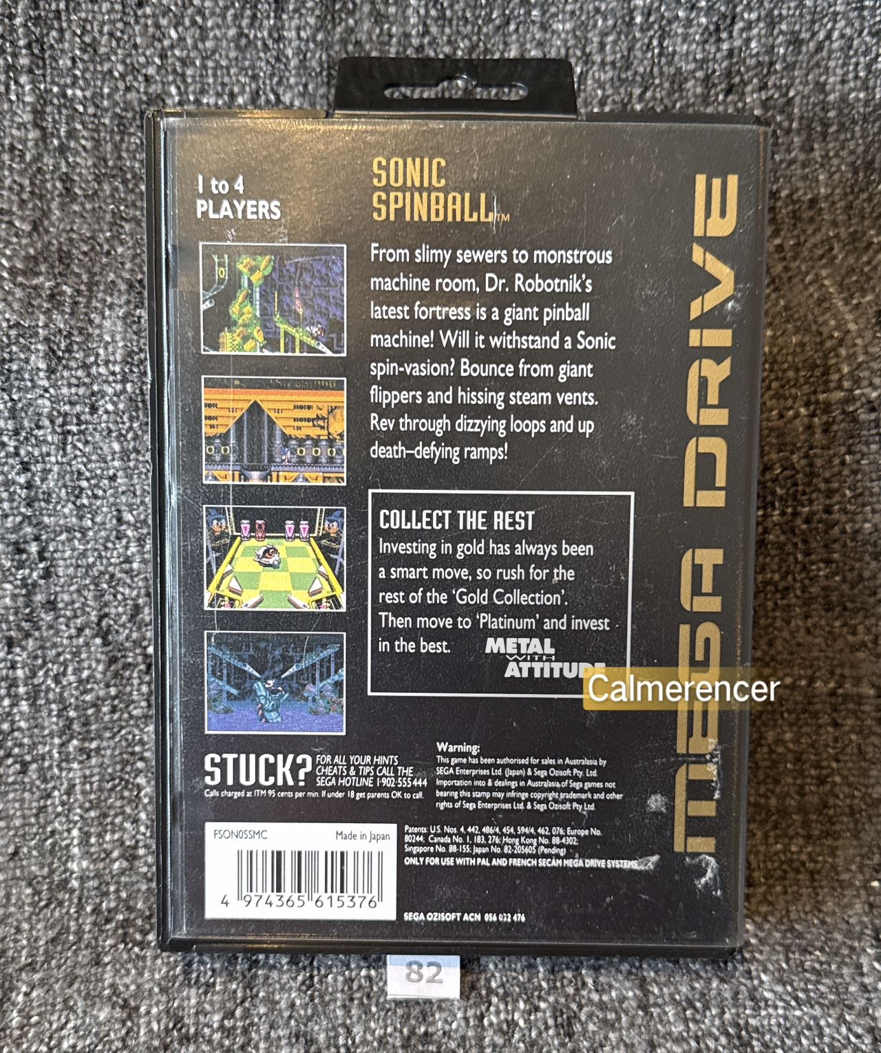 Sonic Spinball - Game - Sega Mega Drive