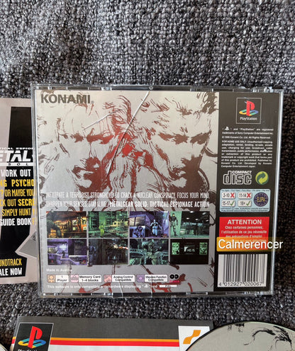 Metal Gear Solid Tactical Espionage Action - Sony Playstation One (PS1) Game