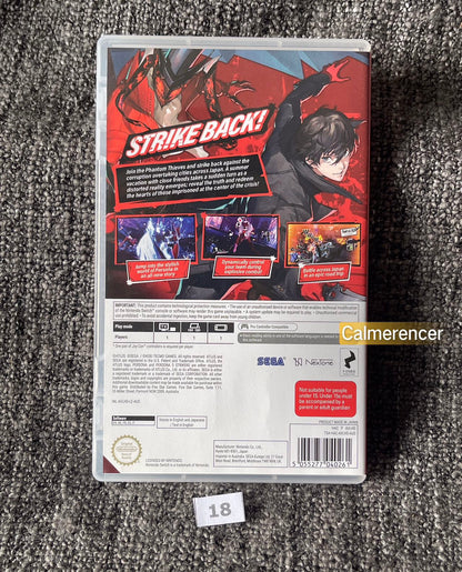 Persona 5 Strikers  Switch Game  - Nintendo