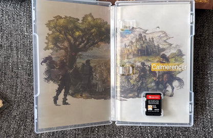 Octopath Traveller Collectors Edition in excellent condition Switch Game  - Nintendo