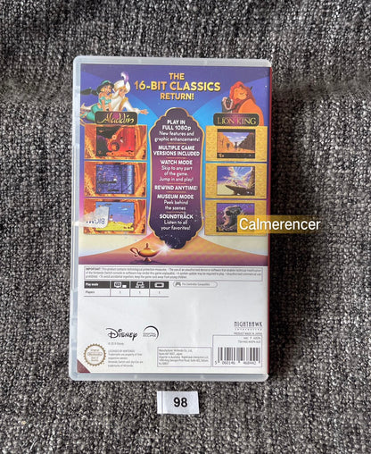 Aladin And The Lion King Game - Nintendo Switch