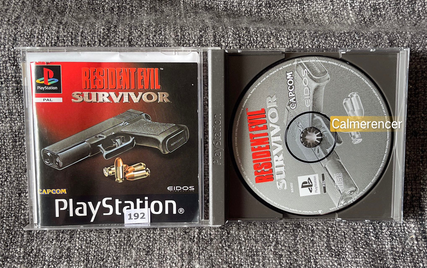 Resident Evil Survivor Sony Playstation One (PS1) Game