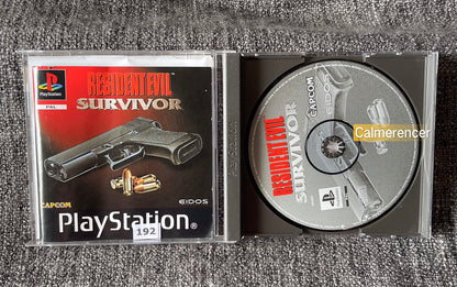 Resident Evil Survivor Sony Playstation One (PS1) Game