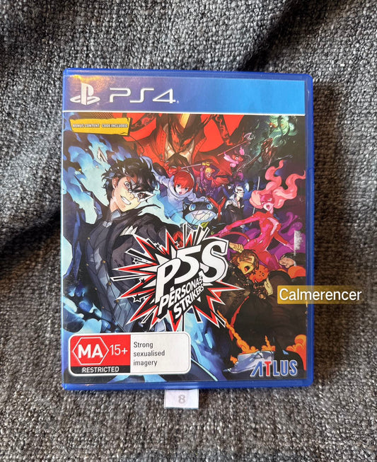 P5S Persona 5 Strikers Sony Playstation 4 (PS4) Game