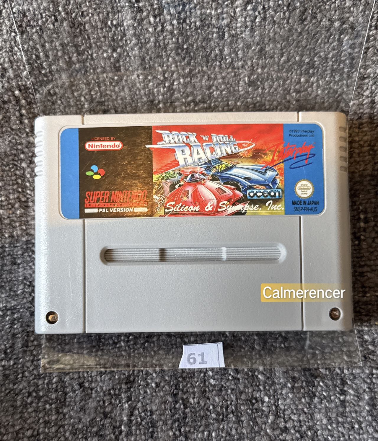 Rock N Roll Racing Super Nintendo (Snes)