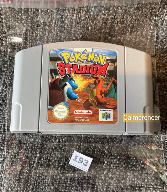 Pokemon Stadium -  Nintendo 64 / N64 - Pal Version