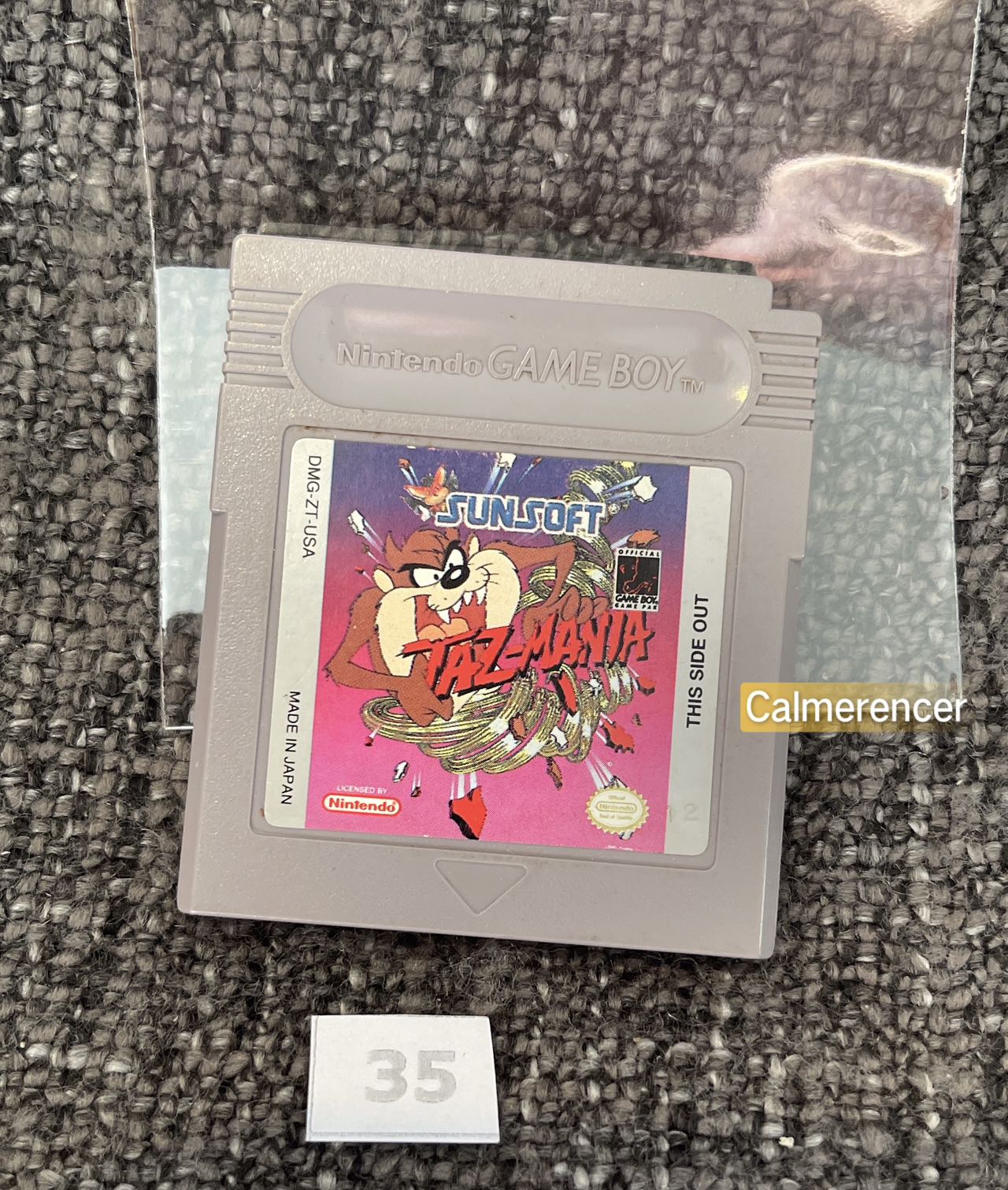 Tazmania Game - Nintendo Gameboy