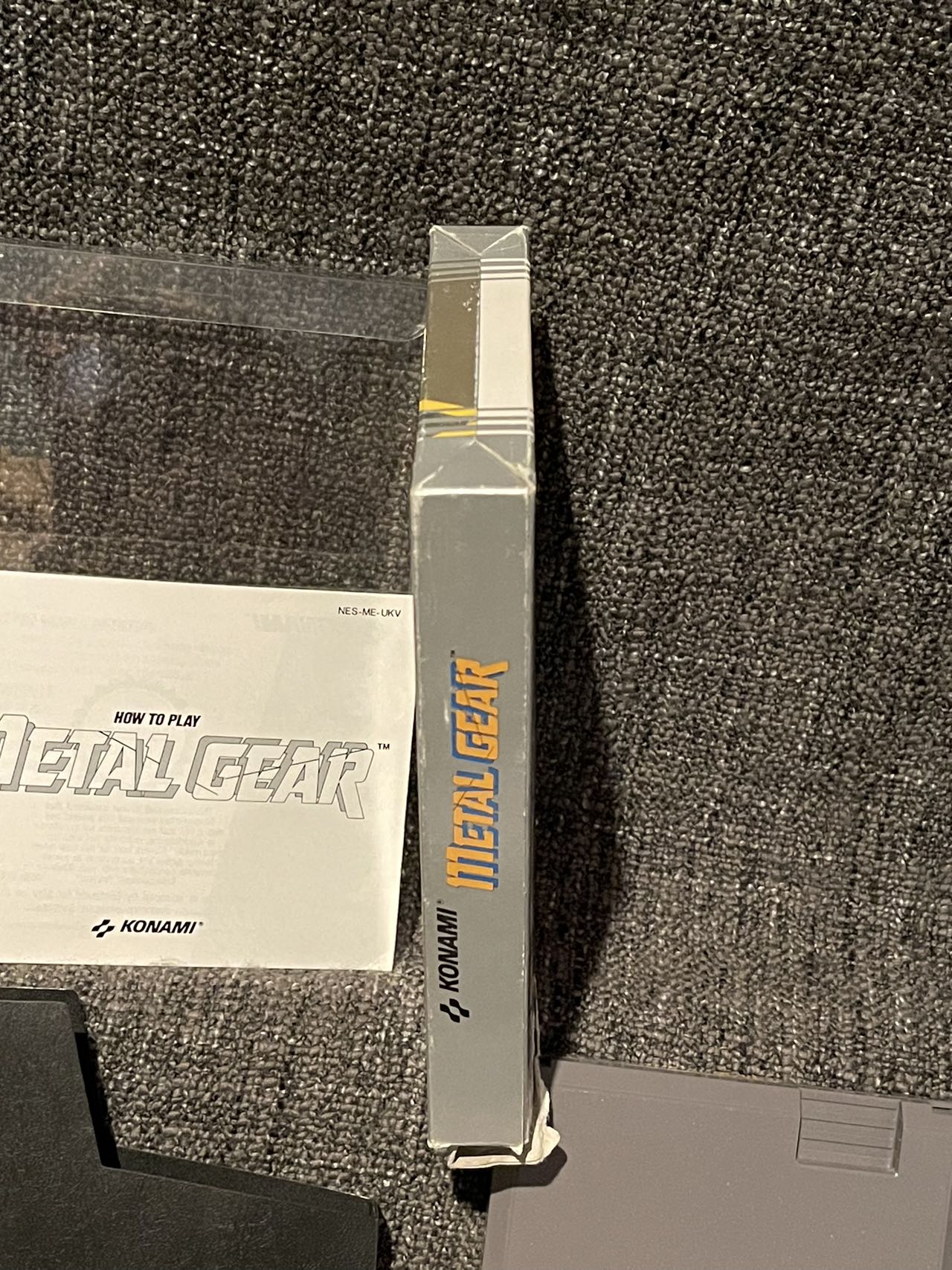 Metal Gear Game - Nes - Nintendo / Entertainment System - Pal Version