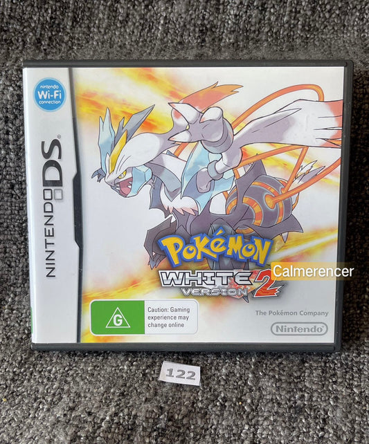 Pokemon White Version 2 Game Nintendo DS - Pal