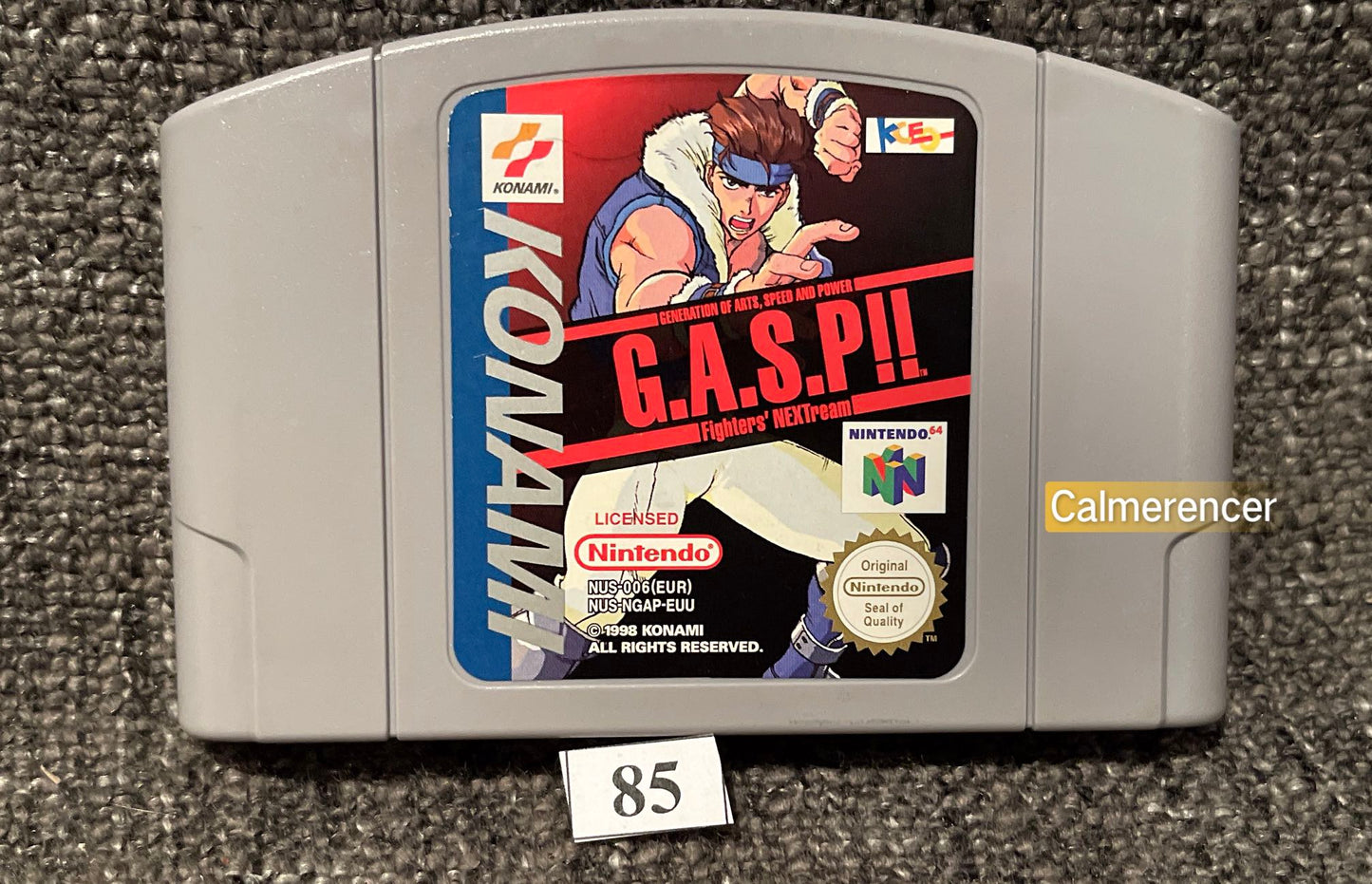 G.A.S.P - Nintendo 64 / N64 - Pal Version