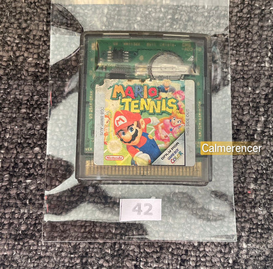 Mario Tennis Game - Nintendo Gameboy Color