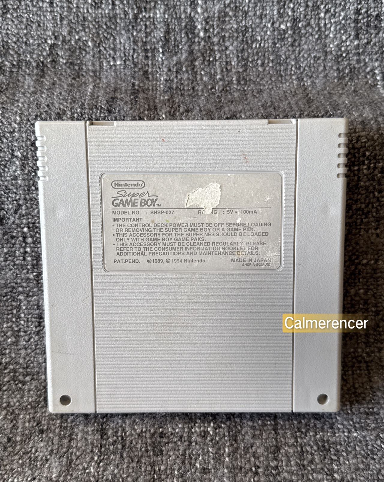 Super Game Boy Nintendo (Snes)