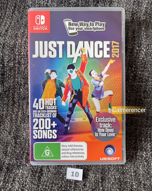 Just Dance 2017 Game - Nintendo Switch