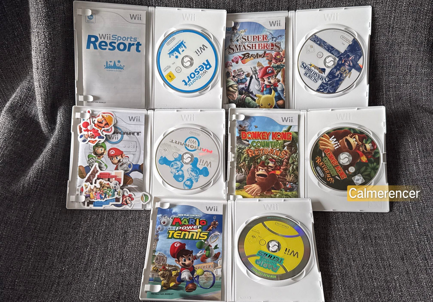 Popular Game Bundle- 5x Games -  Nintendo Wii