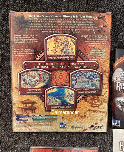 Rise Of Nations Game - PC - CD ROM - Big Box