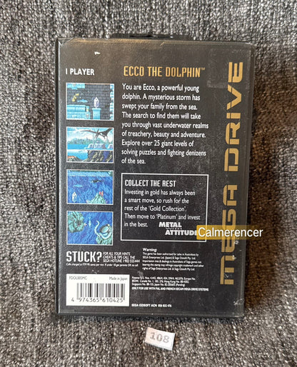 Ecco The Dolphin Gold Collection - Game - Sega Mega Drive