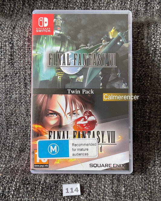 Final Fantasy Twin Pack 7 + 8 Game - Nintendo Switch