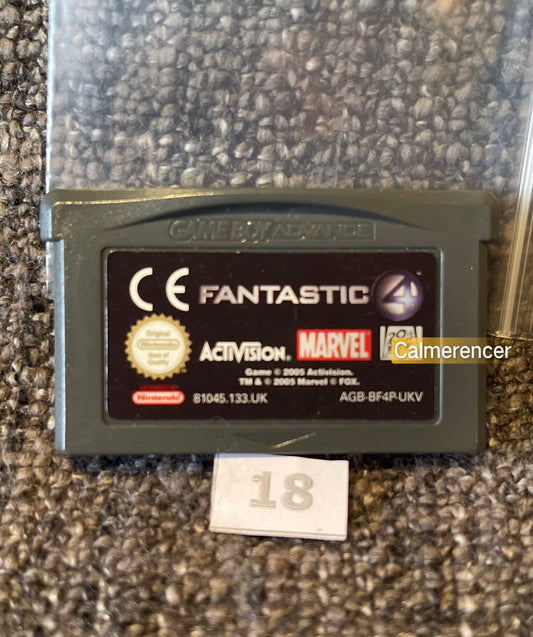 Fantastic Game -Nintendo Gameboy Advance Cart GBA - Pal Version