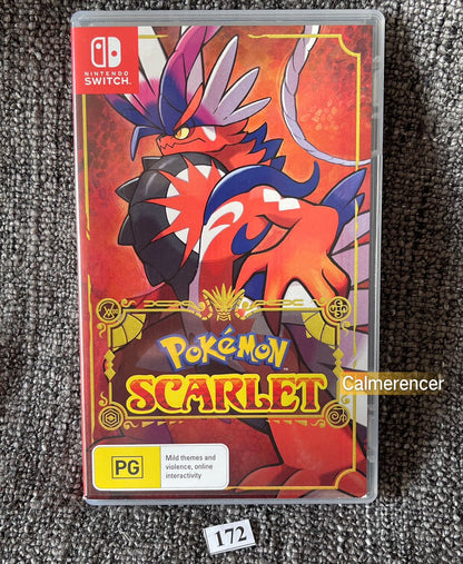 Pokemon Scarlet Game - Nintendo Switch