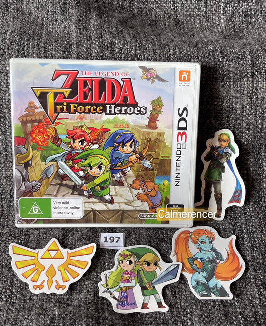 Zelda Tri Force Heroes Game Nintendo 3DS