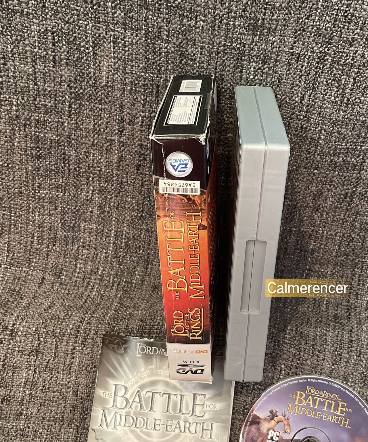 The Lord Of The Rings - Battle For Middle Earth Game - PC - CD ROM - Big Box