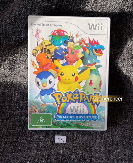 Poke Park Pikachus Adventure - Nintendo Wii game