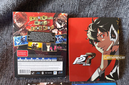 P5S Persona 5 Royal Steel Book Edition  Sony Playstation 4 (PS4) Game