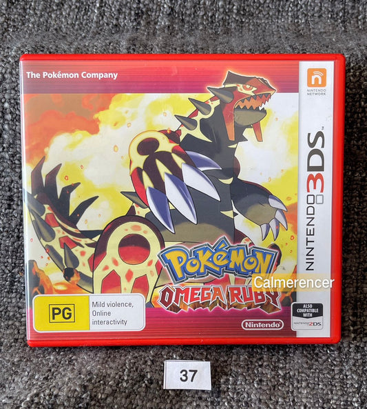 Pokemon Omega Ruby Game Nintendo 3DS