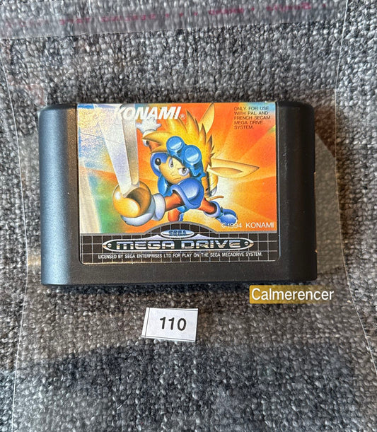 Sparkster Loose Game - Sega Mega Drive