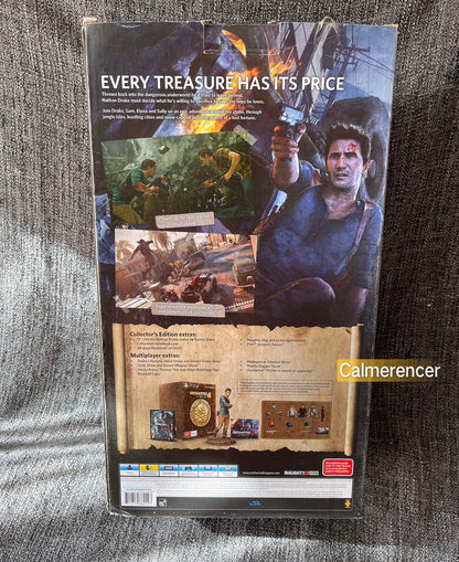 Uncharted 4 - A Thiefs End Limited edition box set - Sony Playstation 4 - Pal Version  (Sealed game)