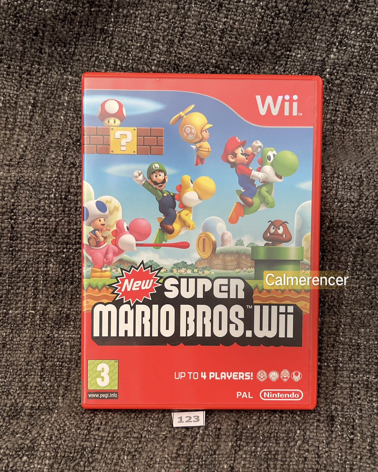 New Super Mario Bros- Nintendo Wii game