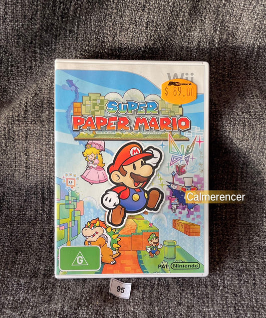 Super Paper Mario - Nintendo Wii game